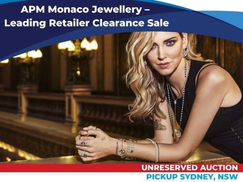 APM Monaco Jewellery – Leading Retailer Clearance Sale | Sydney CBD NSW | Pickup or Postage Sale
